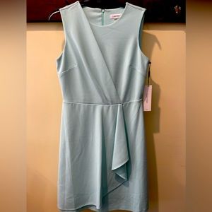 Calvin Klein women’s light teal business dress